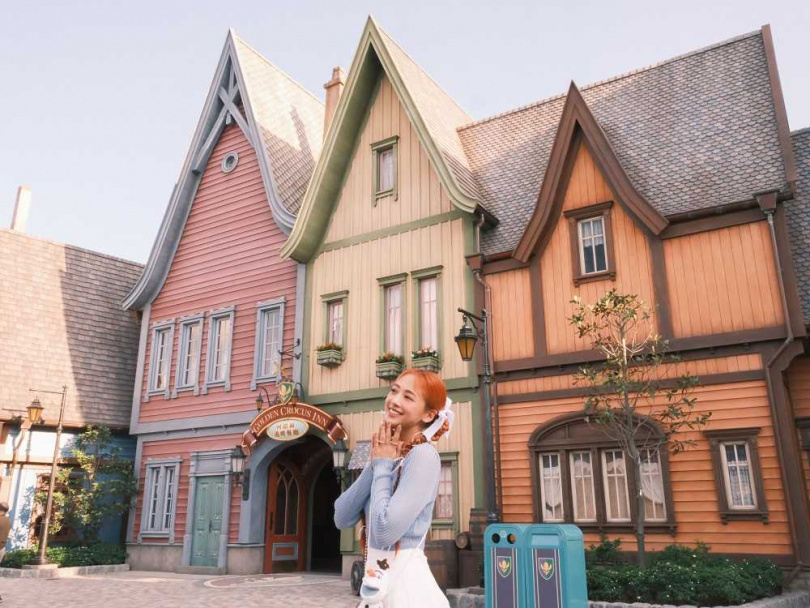 鬼鬼表示艾倫戴爾王國有讓她有一秒踏上北歐的感受。