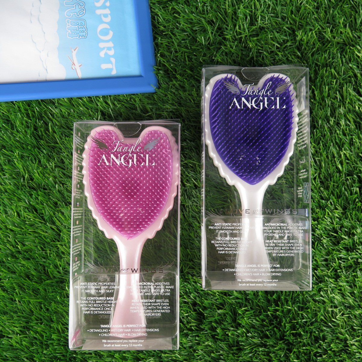 【iSport代購】TANGLE TEEZER angel 台灣現貨 英國 抗靜電不傷髮質 天使梳 660083- 二色 交換禮物