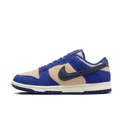 NIKE W DUNK LOW LX 女休閒運動鞋-藍/卡其-DV7411400