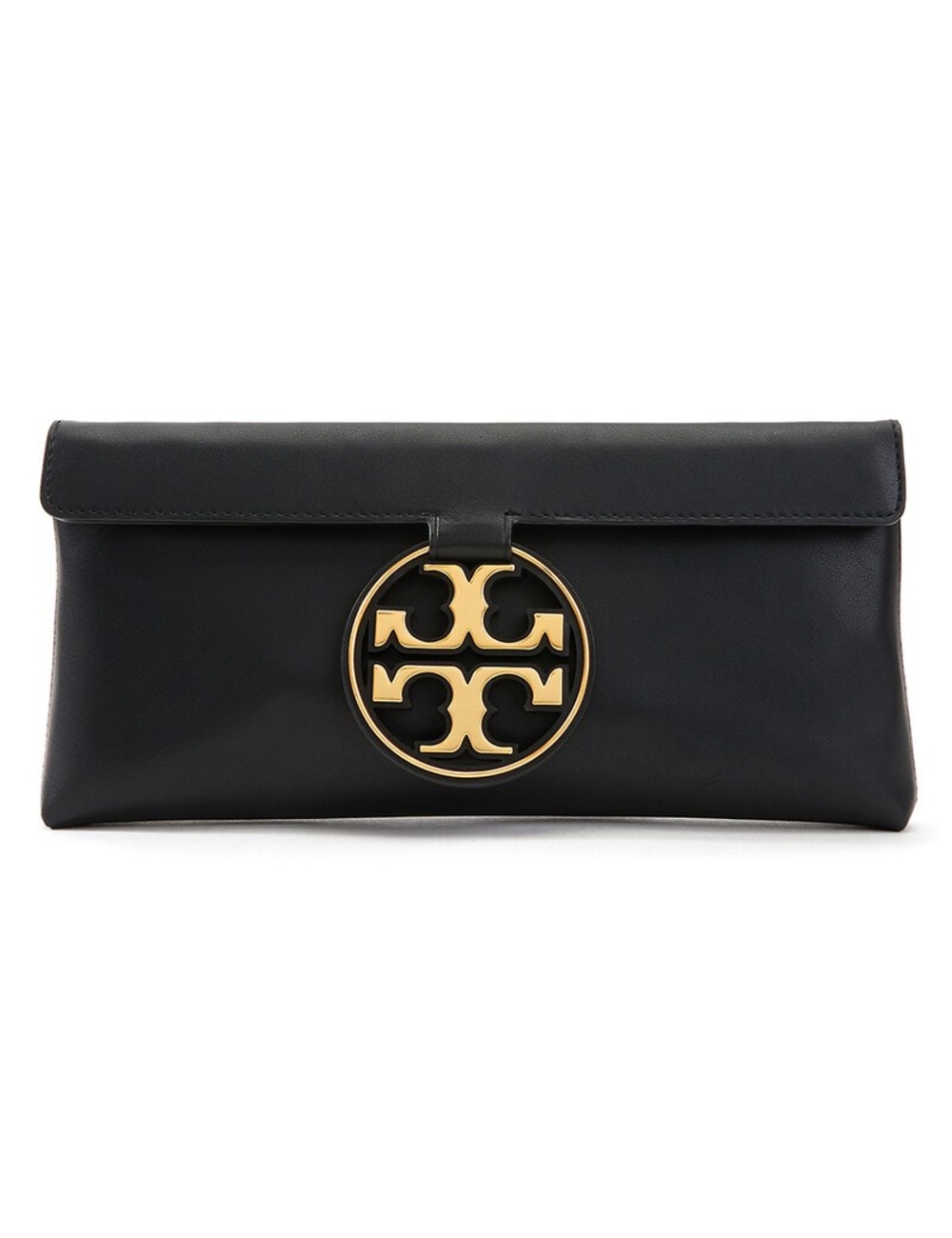 Tory Burch手拿包 類別：女裝>包>手拿包>手拿包 年份：假 顏色代碼（RGB代碼）：＃040405 性別：女性