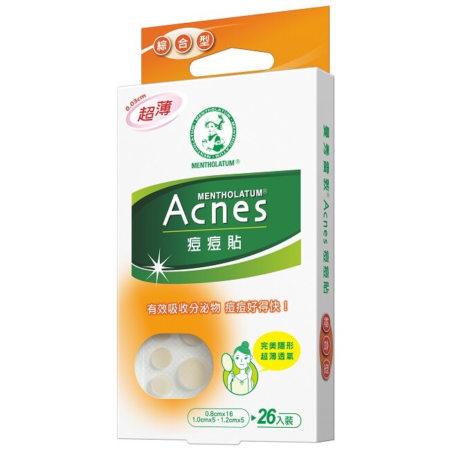 曼秀雷敦 Acnes痘痘貼-綜合型(26入)