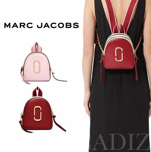 預購 美國正品 Marc jacobs Snapshot Mini Leather Backpack 簡約LOGO小型後背包