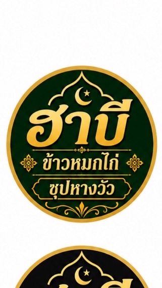 ฮาบี ข้าวหมกไก่ซุปหางวัว/อาหารตามสั่ง/ยำ19บาท