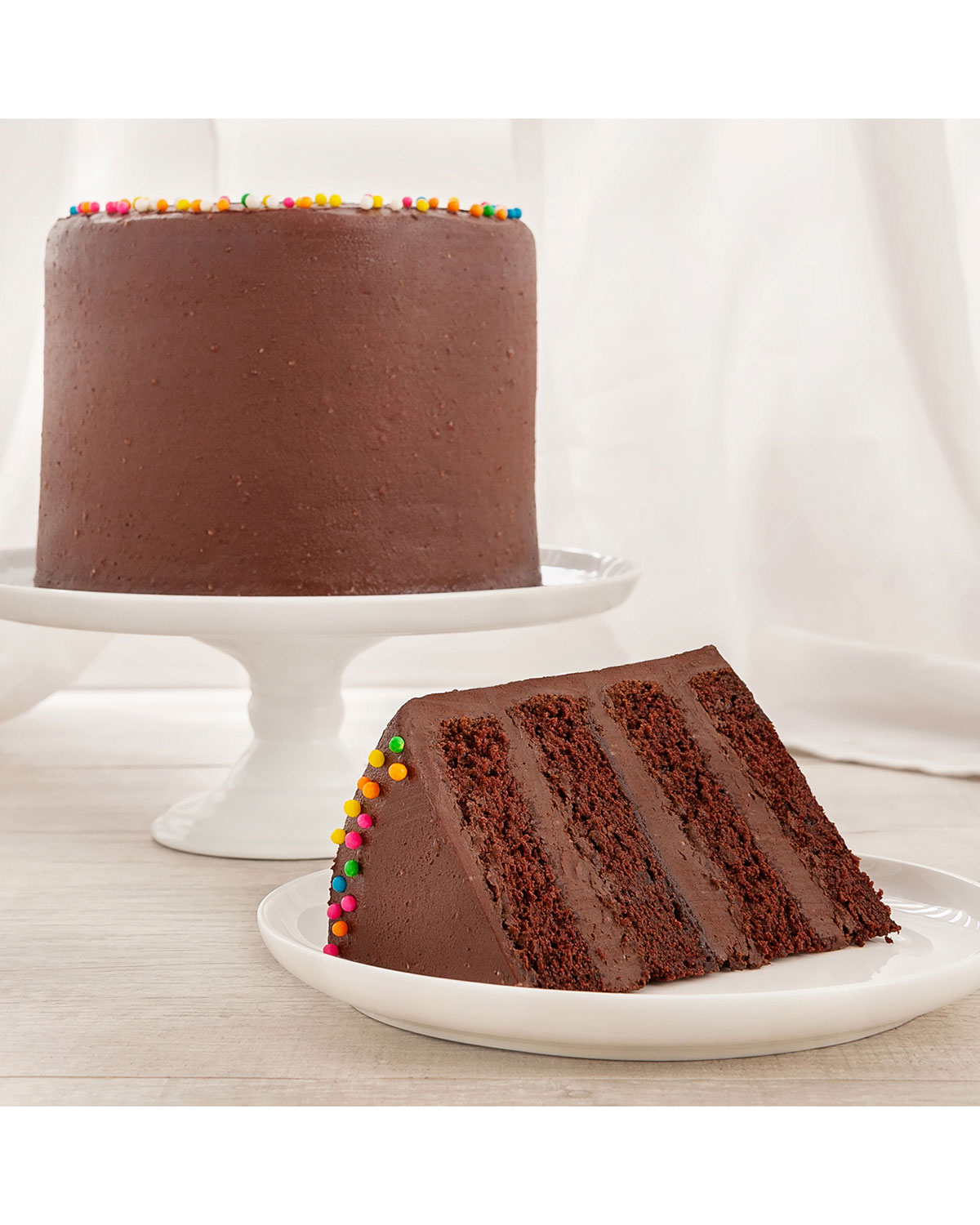 Vegan Chocolate Layer Cake