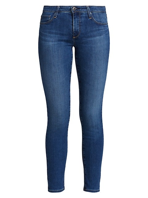 Classic jeans in a flattering curve-hugging silhouette.; Five-pocket style; Zip fly with button clos