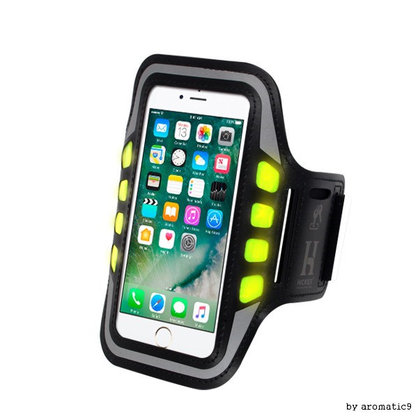 Milano Zoom iPhone 7 Plus LED Light Universal Sports Armband