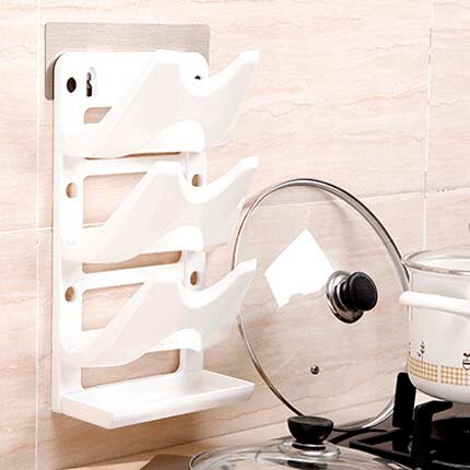 無痕貼鍋蓋架 超強承重 創意生活美學 鍋蓋架 創意生活