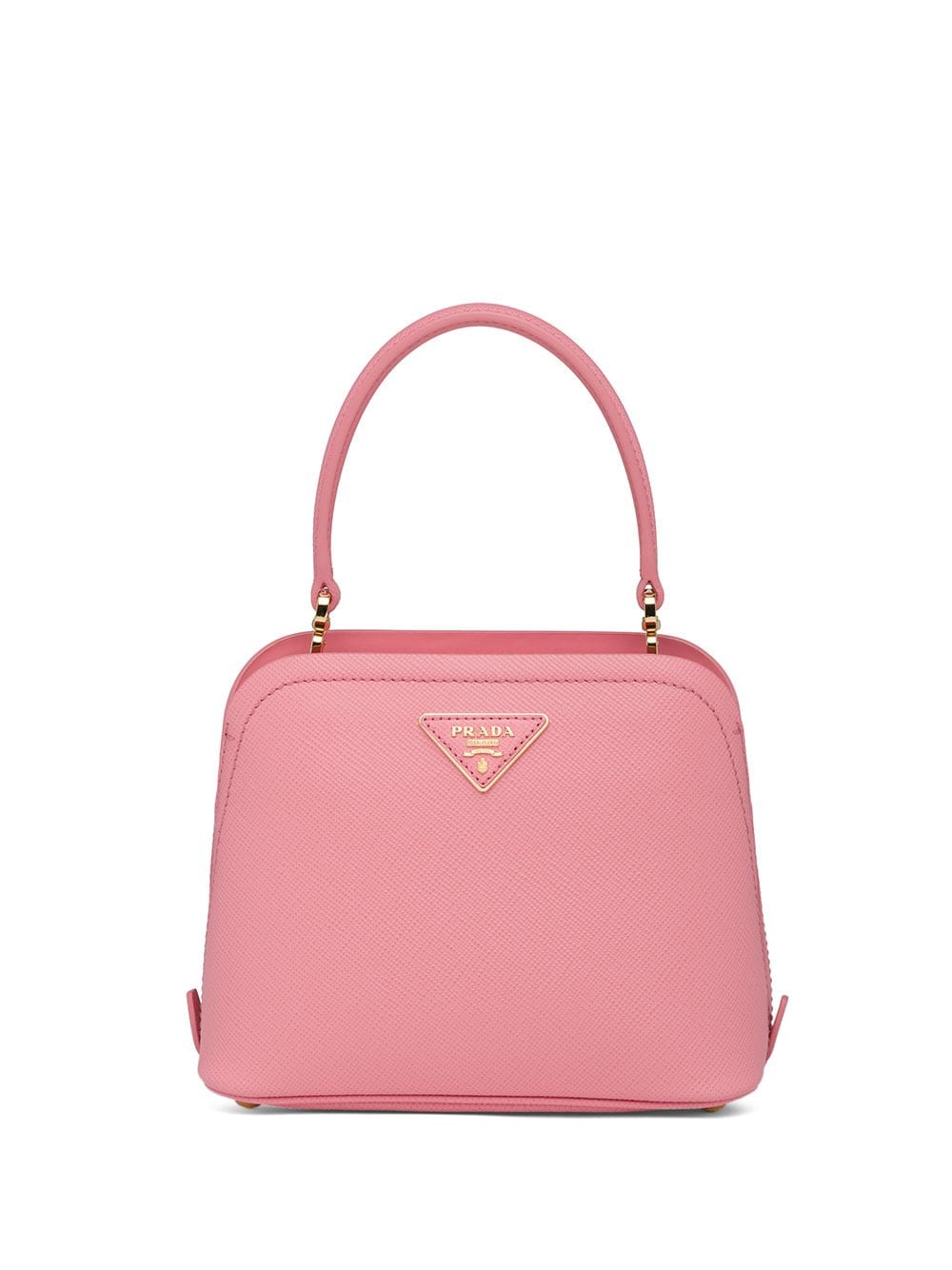 Prada - Prada Matinée micro saffiano leather bag - women - Leather/Nappa Leather/Metal - OS - Pink