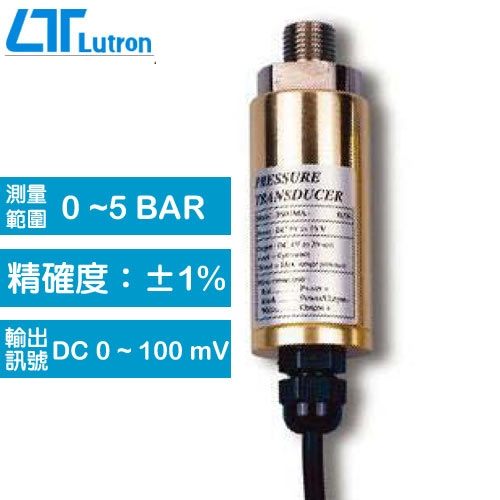 * 測量範圍：0 ~ 5BAR.n* 壓力感測頭，使用主機PS-9302n* 工作電源：DC 9