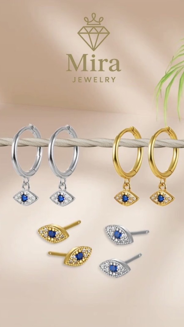 YU2626 : ต่างหูEvil Eye