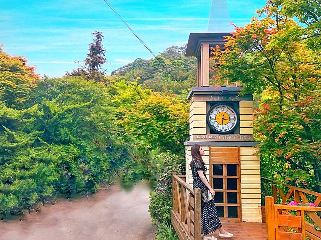 台北奧萬大充滿濃濃異國感，是北部賞楓好去處 / 圖片來源：@xie_sunny_授權使用