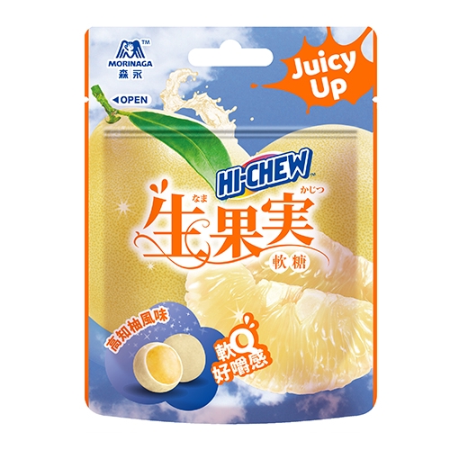 森永嗨啾生果實軟糖-高知柚35G【愛買】