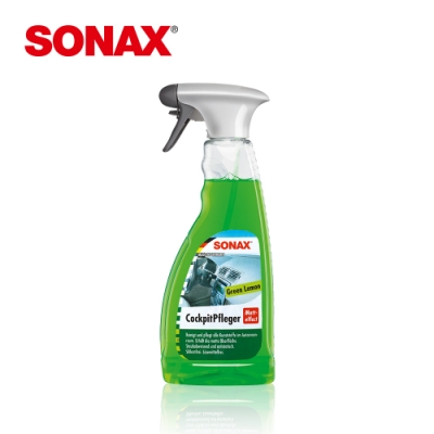 SONAX 霧面駕駛座護膜 德國原裝 內裝塑膠保養 增添色澤 檸檬香-急速到貨
