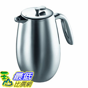 [107美國直購] 咖啡機 Bodum COLUMBIA Coffee Maker， 34 Ounces Thermal French Press Coffee Maker