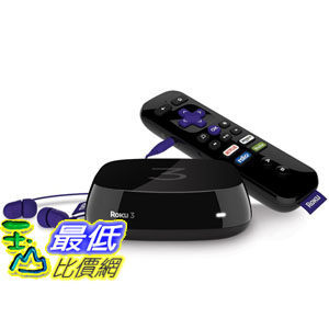 [104美國直購] Roku 3 播放器 Streaming Media Player (4230R) (2015 model)