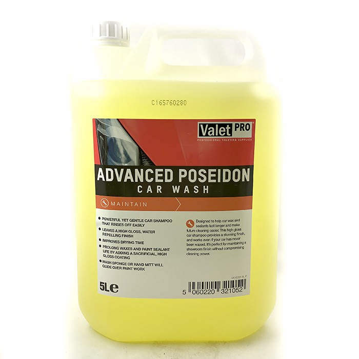 『好蠟』Valet Pro Poseidon Carnauba Wash (Valet Pro 海神棕櫚洗車精) 5L產品編號:L005-014◆使用海神棕櫚洗車精洗車, 洗完後就有潑水效果◆保護車漆
