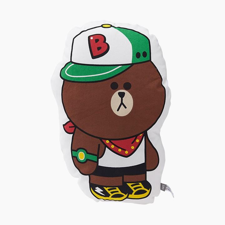 LINE FRIENDS RANGERS抱枕 熊大