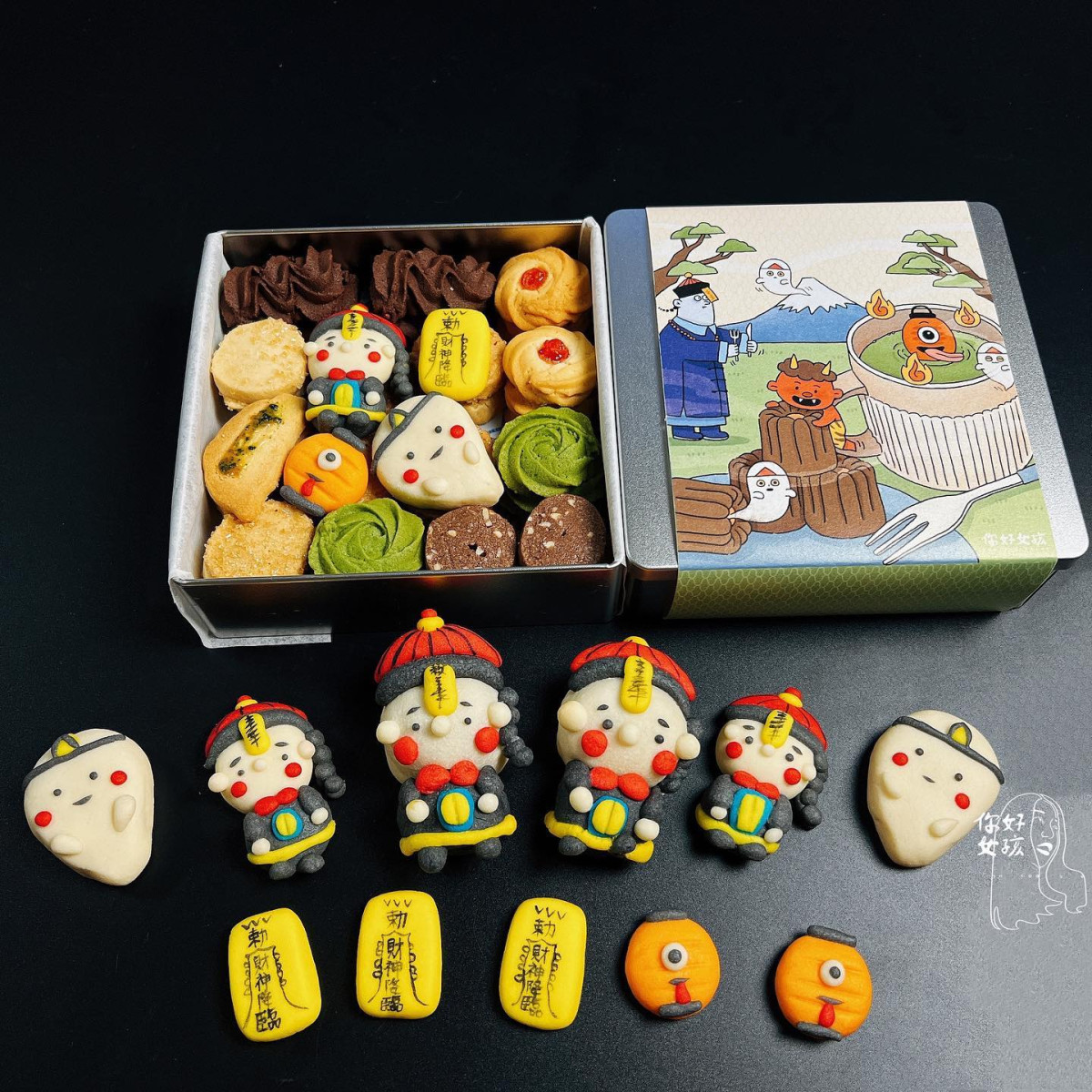 最萌殭屍餅乾！手工餅乾推薦「你好女孩」推殭屍餅乾、殭屍可麗露，超可愛直接宅配到家