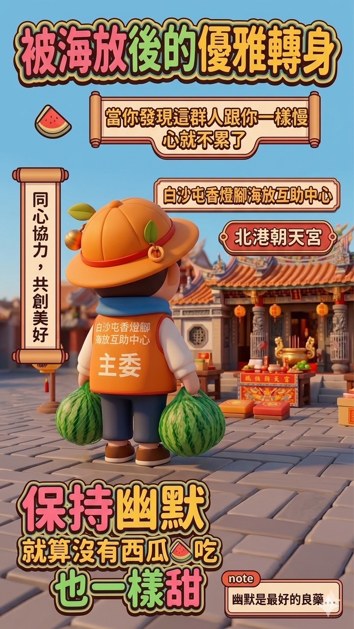 白沙屯香燈腳海放互助中心