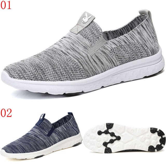 PLAYBOY 花花公子 夏季透氣休閒運動鞋 套腳懶人網面鞋 (款8AX0061156D)【諾喀索|JHS 杰恆社】