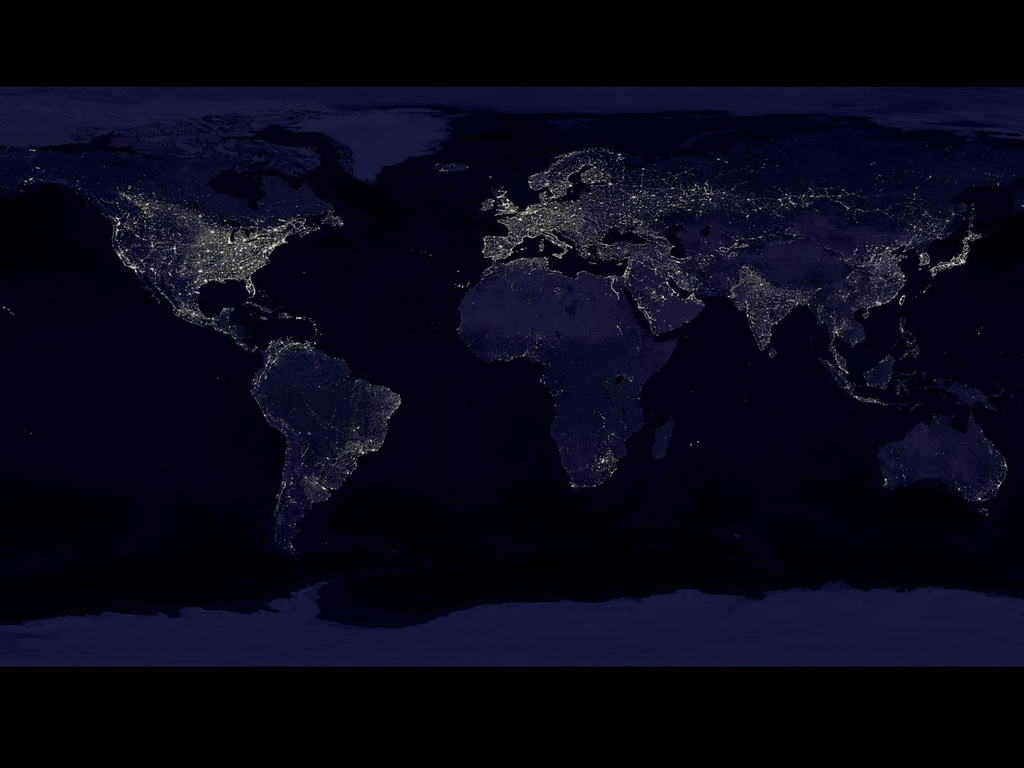 圖片來源：NASAhttps://www.nasa.gov/topics/earth/earthday/gall_earth_night.html.jpg