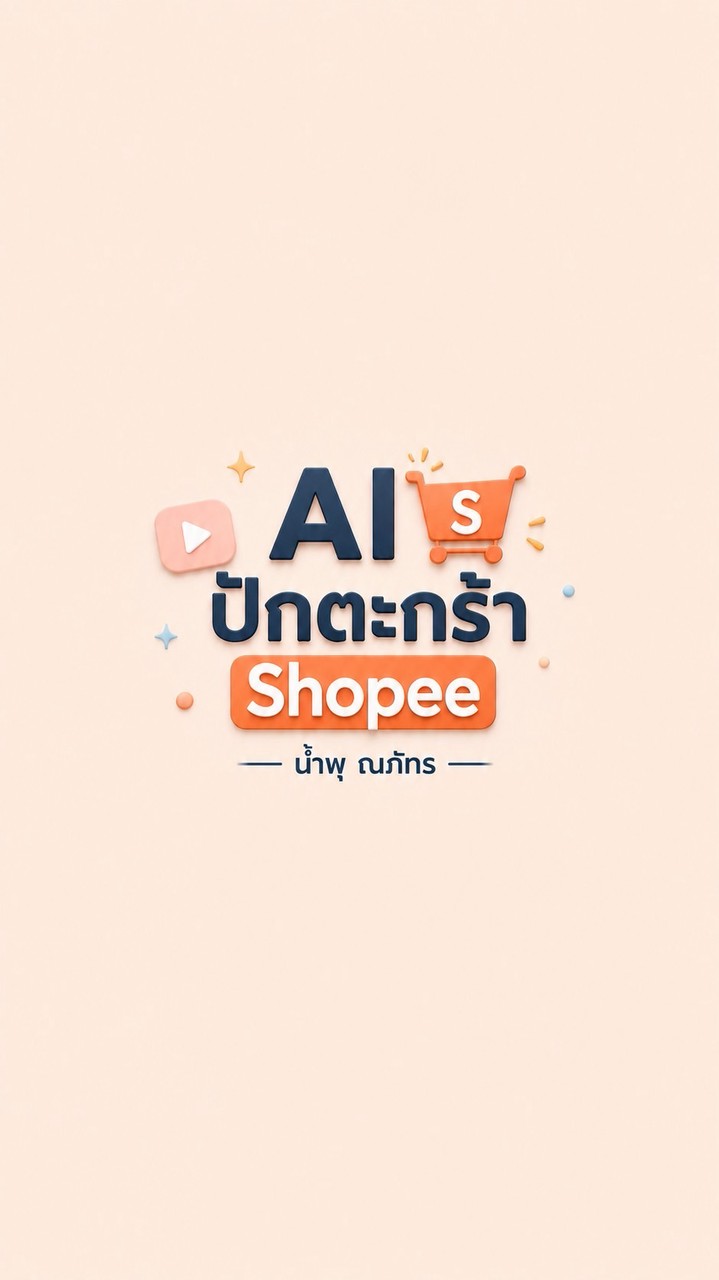 🧡AI ปักตะกร้า Shopee | น้ำพุ ณภัทร