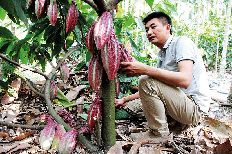 創辦人 曾志元。老闆的奮鬥史曾被改編為音樂舞劇「綠水伯公」在六堆上演。（圖／曾志元巧克力提供）