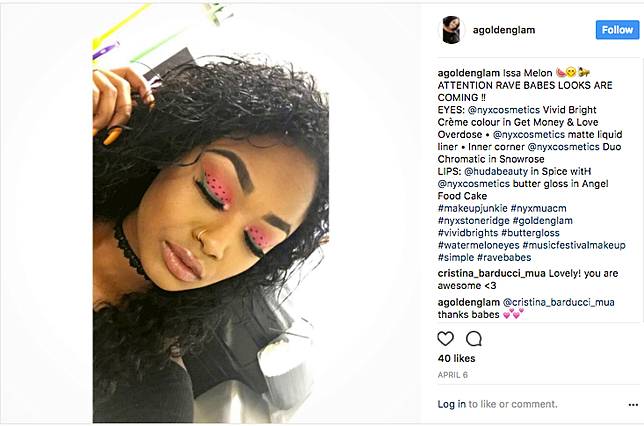 Eyeshadow Semangka, Riasan Mata yang Ngetren untuk Sambut Musim Panas