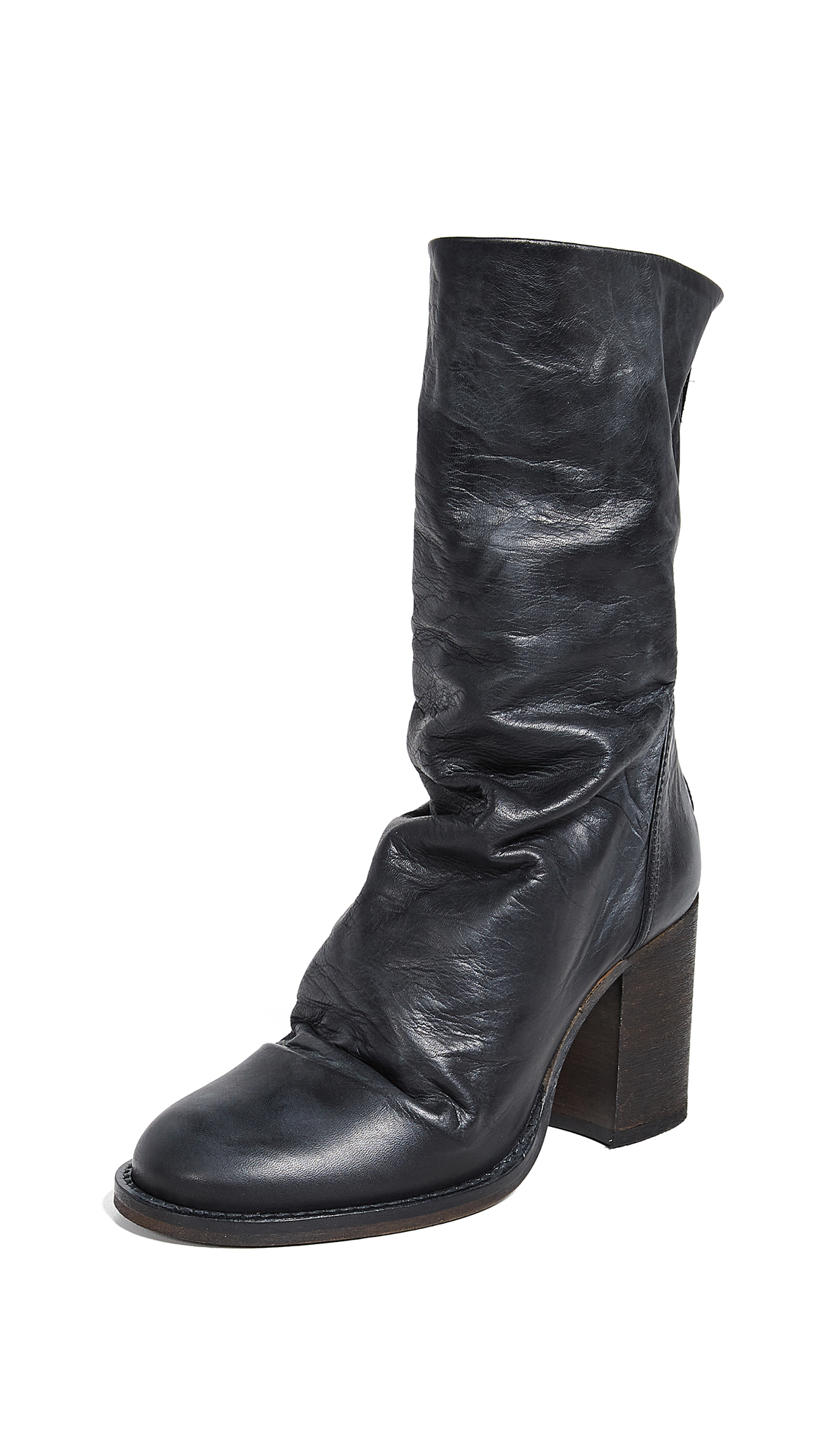 Free People Elle Block Heel Booties