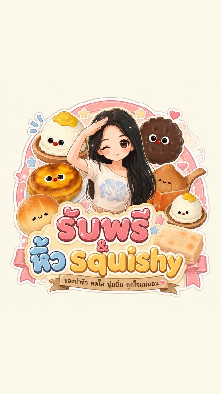 รับพรี & หิ้ว squishy🤍