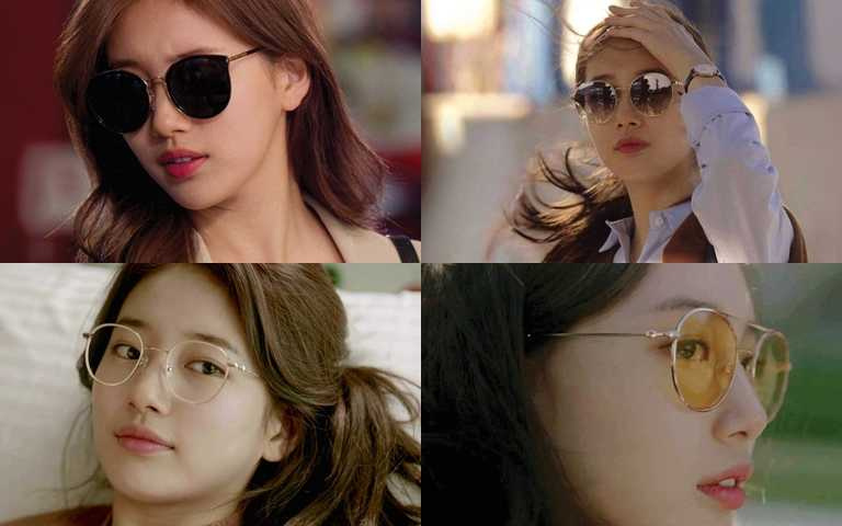 秀智在戲劇《浪行驚爆點》中引來高詢問度的眼鏡、墨鏡造型！（圖／CARIN）