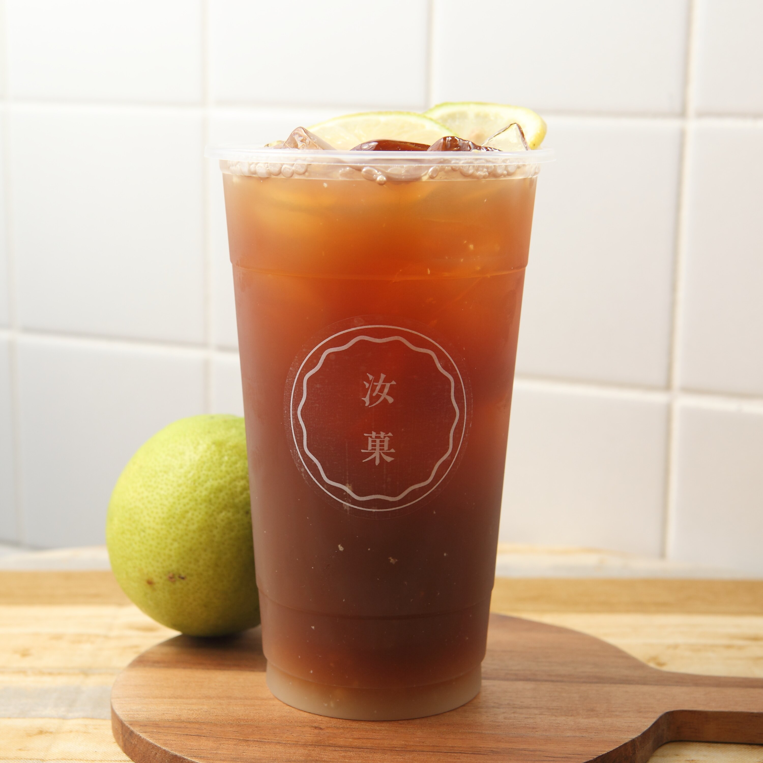 【汝菓】鮮檸紅茶 L (冷) 700 c.c.★水果風味★電子票券