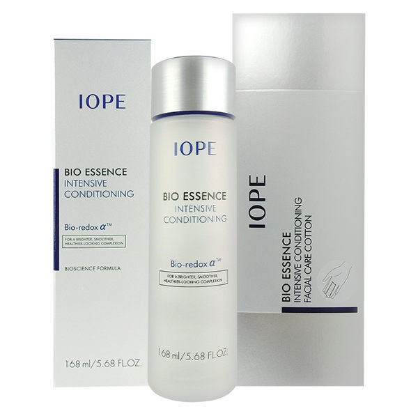 ●魅力十足● 韓國 IOPE Bio Essence 青春活顏菁粹 神仙水 168ml 附贈IOPE專用化妝棉一盒