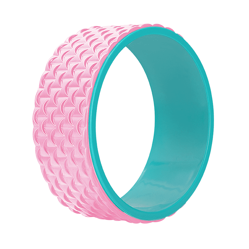運動健身按摩防滑瑜珈輪，瑜珈初學者必備單品，多功能防滑瑜珈輪，深度按摩，專業後彎瑜伽輪，練習開胸、美背、馬甲線，柔韌性練習，深層止滑紋路，兼具美觀的同時增加防滑性能與按摩體驗。