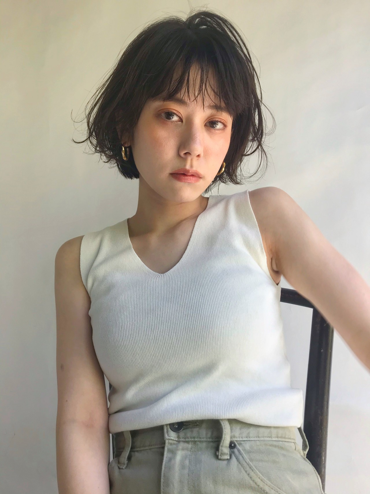 藤原紀香風ウルフヘアで年齢マイナス見せ