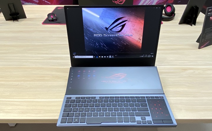 (NDA 4/2 PM15:01)Asus 推雙 4K 螢幕電競筆電！ROG Zephyrus Duo 15 以 15.6 吋加 14.1 吋登場