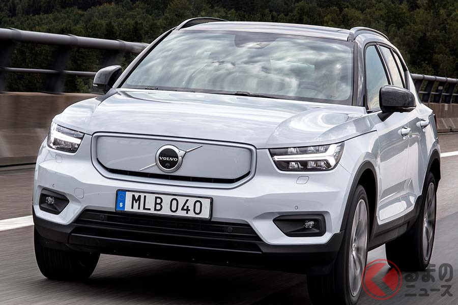 ボルボ 電気自動車 Xc40リチャージ 生産開始 日本でも21年に導入決定