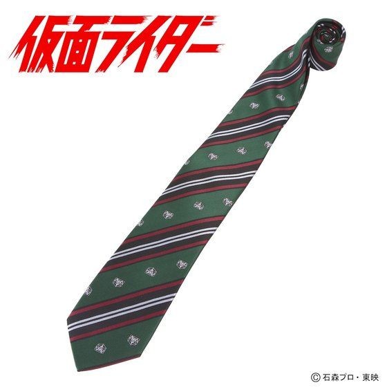 異彩を放つアマゾン 昭和仮面ライダーシリーズをイメージしたネクタイが発売