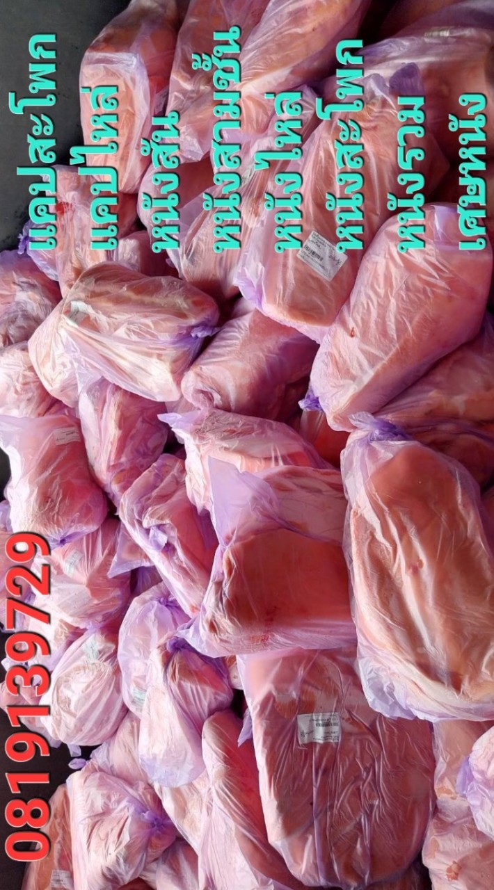หนังติดมัน หนังไร้มัน @หมูขุน หมูแม่พันธุ์ มันเปลว มันแข็ง ชิ้นส่วน