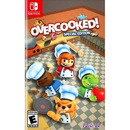 NS 煮過頭 一代 特別版 (含兩大額外內容) 英文美版 Overcooked 煮爛了 地獄廚房 煮糊了 Switch。玩具與電玩人氣店家2097 電玩玩具公仔舖的全部商品有最棒的商品。快到日本NO.