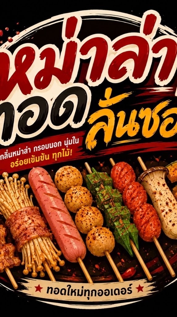 หม่าล่าทอดลั่นซอย&ปังเย็น