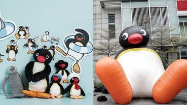 聖誕節跟企鵝家族Pingu一起過！巨大企鵝公仔、超萌扭蛋機樂園⋯40週年絕對不能錯過啊