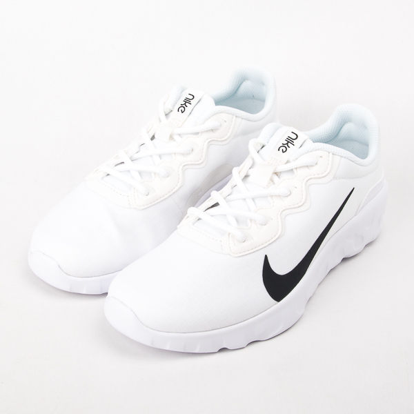 NIKE Explore Strada 女款慢跑鞋-白/黑 CD7091-101