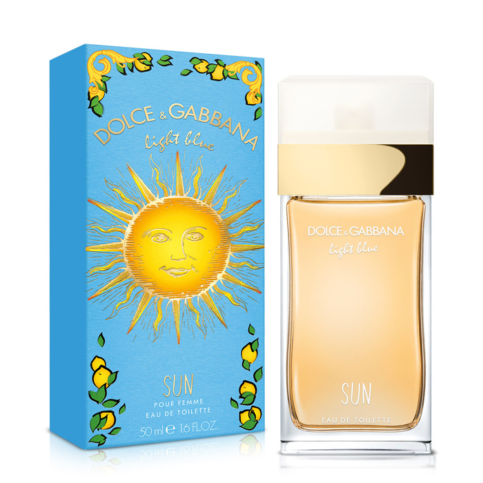 D&G Light Blue Sun Woman 陽光夏日女性淡香水(50ml)