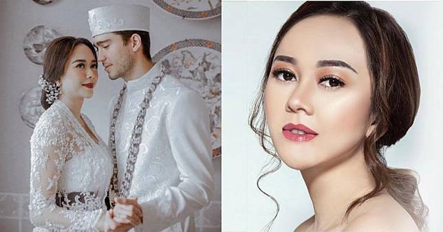 Pengantin baru, intip 10 potret kemesraan Aura Kasih & suami