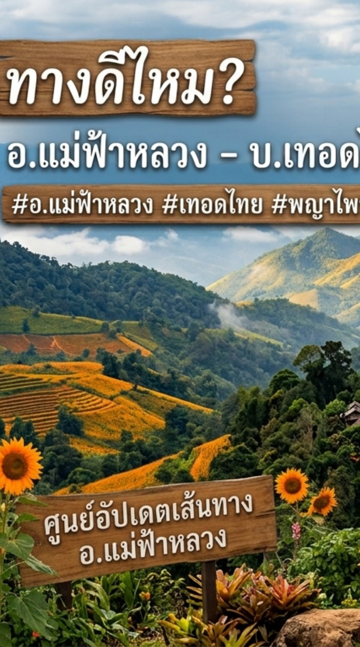 ∆อัปเดตข่าว&เส้นทาง∆ แม่จัน-เทอดไทย-แม่ฟ้าหลวง - กิ่วสะไต
