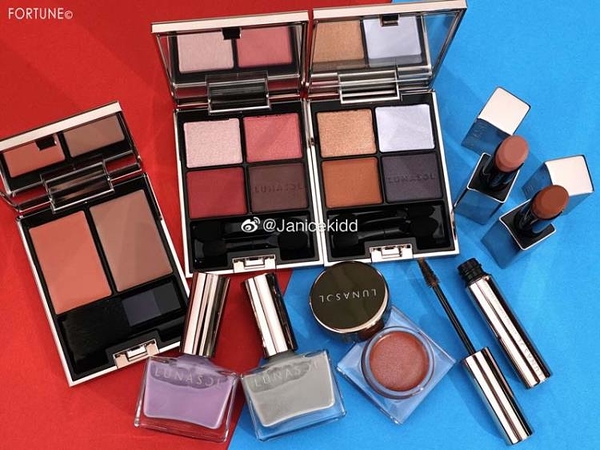 眼影 日本專柜Lunasol 秋季4色眼影盤ex15