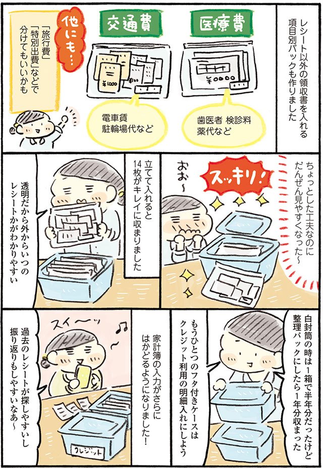 100均レシート整理術 おひとりさま年収0万生活3 2