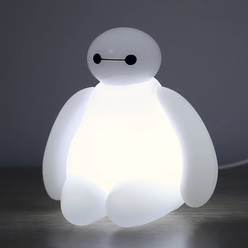 InfoThink│會呼吸的光 大英雄天團 BayMax 杯麵 USB LED 造型燈《隨附精美禮袋》