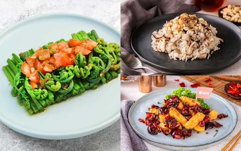 凡購買金色三麥×印花樂聯名「環保手工提袋」，隨袋附贈限量蔬食餐點兌換券，2024/12/31前，來店內用憑券免費招待100道蔬食餐點。